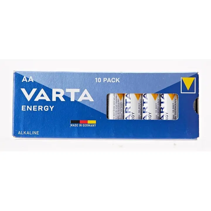Varta Energy AA Battery (Pack of 10) - LR06 - 1