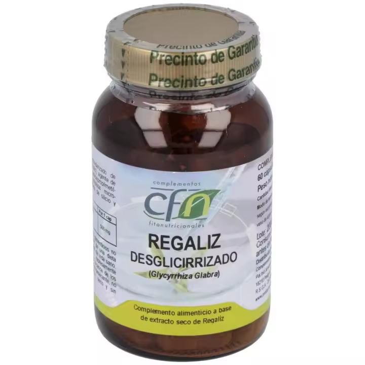 Cfn Regaliz Desglicirrizado 60Caps - 1