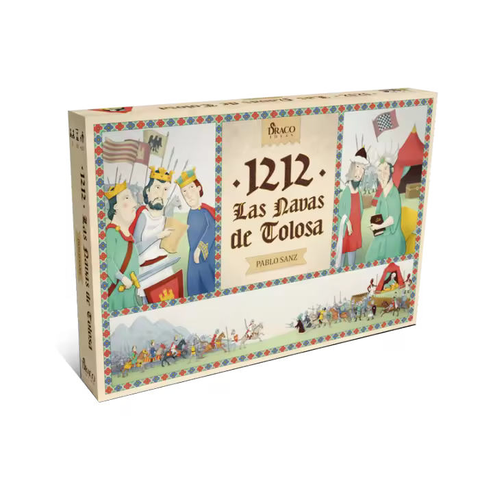 1212 Las Navas de Tolosa de Draco Ideas - juego de mesa asimétrico para 2 participantes - 1