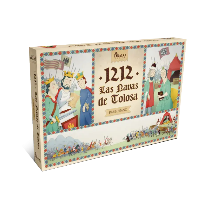 1212 Las Navas de Tolosa de Draco Ideas - juego de mesa asimétrico para 2 participantes - 1