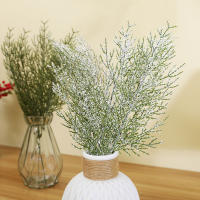 10Pcs Ramas De Pino Navideñas Artificiales Verdes Con Nieve Para Decoración De Navidad Árboles De Navidad Correas De Navidad Regalos De Año Nuevo Plantas Falsas Para Bodas Y Hogar - details 4