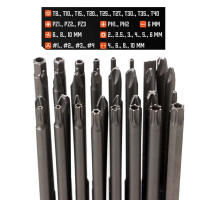 Juego De 32 Brocas Extensas De Acero De Aluminio Larga 150mm Torx Ajustable Fijador De Destornillador Para Phillips Hexagonal Y Perforadora - details 2