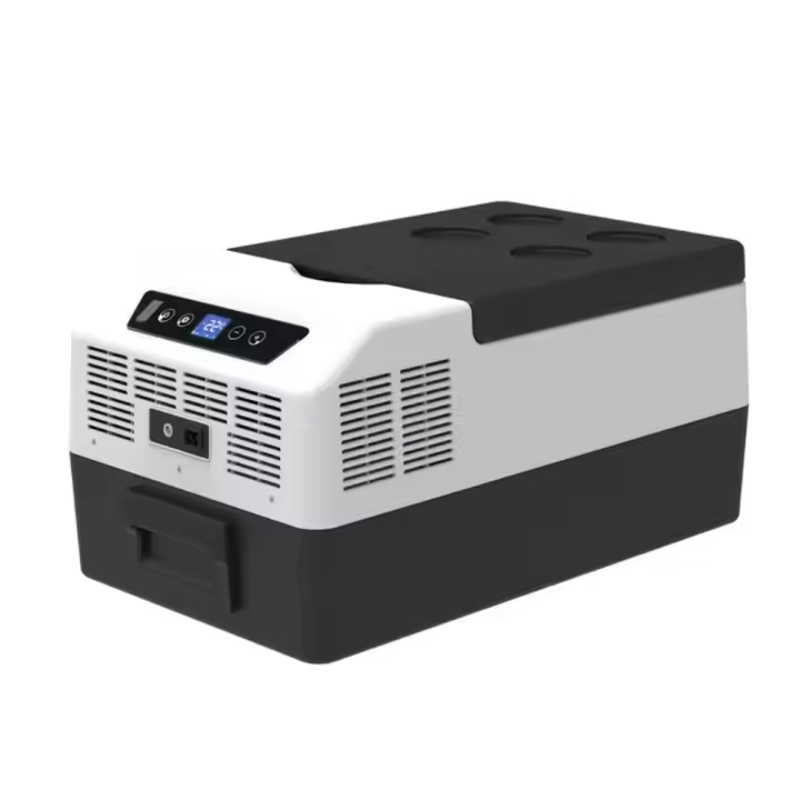 Inuitz Nevera/Congelador eléctrica con compresor TZ15 - 15 litros, 12/220V, rango de temperatura 10/-22ºC, batería 15600 mAh, conectividad Bluetooth y app, nevera eléctrica para camping, outdoor, playa - 1