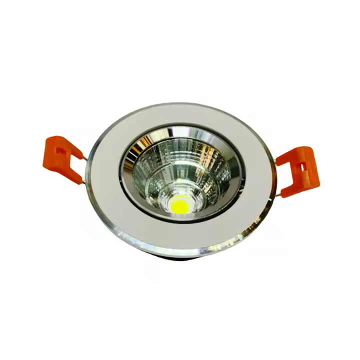 ONSSI® Foco Downlight LED 5W 500lm ARO BLANCO Neutro 4000K,Ø85mm Empotrables de Techo,Downlight Led para Bar,Restaurante y Oficina - 1