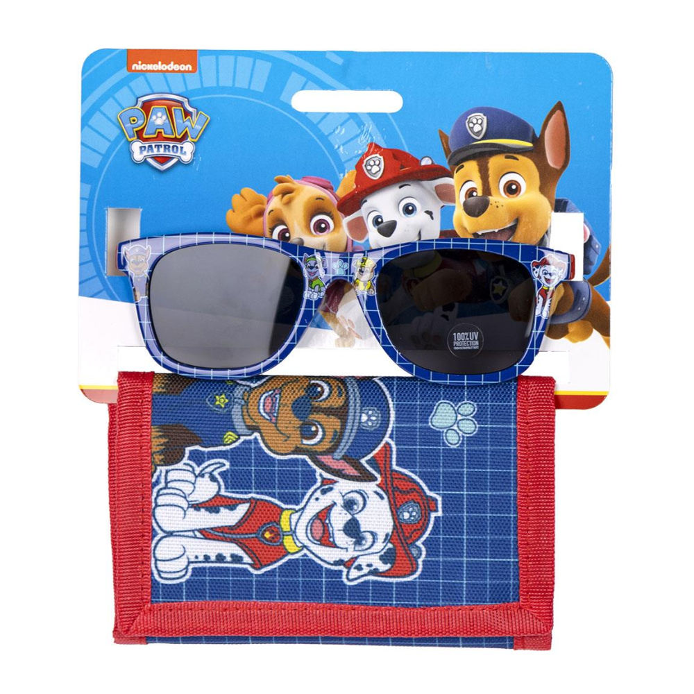 Set Gafas de Sol con Cartera a Juego Patrulla Canina Niño 79544