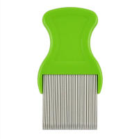 Peine Para Perros Y Gatos De Acero Inoxidable Cheopis Cootie Anoplura Flea Lice Color Aleatorio Herramienta De Peluquería Para Mascotas - details 7