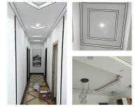 Cinta Adhesiva Para Pared Y Piso Impermeable 50M Dorada Y Negra Self-Adhesive Para Cubierta De Juntas De Azulejos Decoración Del Hogar - details 10