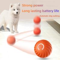 Juguete Interactivo Para Perros Y Gatos Bola Saltarina Inteligente Auto-Movilizable Resistente Al Masticar Carga USB Para Juego Interactivo - details 0