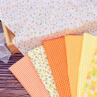 7Pcs Tela De Algodón Con Estampado Floral Colorido Para Bricolaje Y Costura Tela Para Manta Y Patchwork Material Para Manualidades Hechas a Mano - details 5