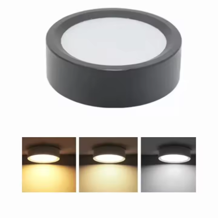 Lámpara De Techo LED Multicolor 9W 12W 15W 20W Instalación Directa Para Sala De Estar Cocina Estilo Moderno - 1