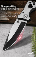 Cuchillo Plegable Multifuncional De Acero Inoxidable Para Exteriores Resistencia Alta Herramienta Versátil Para Carpintería Y Camping - details 2