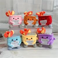 Muñeco De Crochet Divertido Para Decoración De Hogar Y Piso Estilo Moderno Regalo De Navidad Ornamento De Textil Y Fibra - details 4