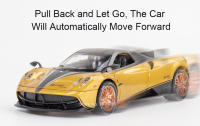 Modelo De Coche De Lujo Pagani Huayra Dinastía a Escala 1:22 Con Sonido Y Luz Juguete De Metal Para Niños Regalo De Navidad - details 6