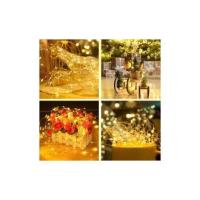 [2 Pack Guirnalda Luces LED Exterior Solar 12M 120 LED Luces Solares LED Exterior Jardin 8 Modos Cadena de Luces Decoracion para Arbol Fiesta Bodas Patio Festivales Halloween - details 2