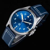 Reloj Automático SEESTERN De Mecanismo NH35 Luminoso Y Cristal De Zafiro Resistente Al Agua Para Ejército Y Fuerza Aérea Estilo Casual Y Moda - details 13
