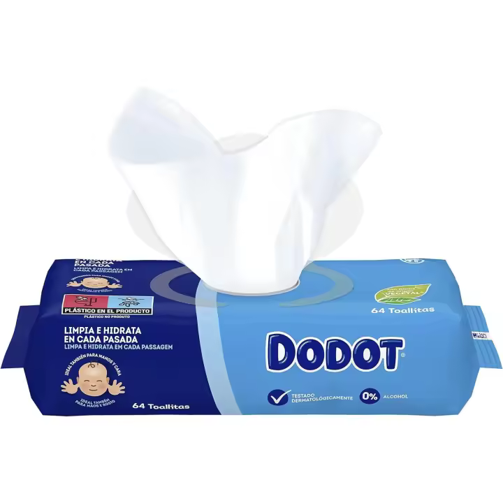 Toallitas DODOT Dermoactive 960ud (15 x 64ud) - 1