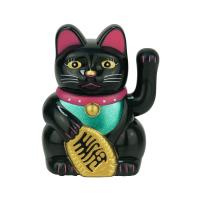 Gato De La Suerte Con Brazo Moviéndose Electrónico 5 Pulgadas Decoración Para Tienda Nueva Regalo Armadura De Plástico Estilo Moderno - details 7