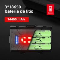 Linterna Frontal LED Potente XHP199 Para Pesca Y Camping Recargable USB 18650 Lámpara Frontal Con Ángulo De Haz De 180° Fuente De Luz LED Batería De Litio Metálico Impermeable - details 9