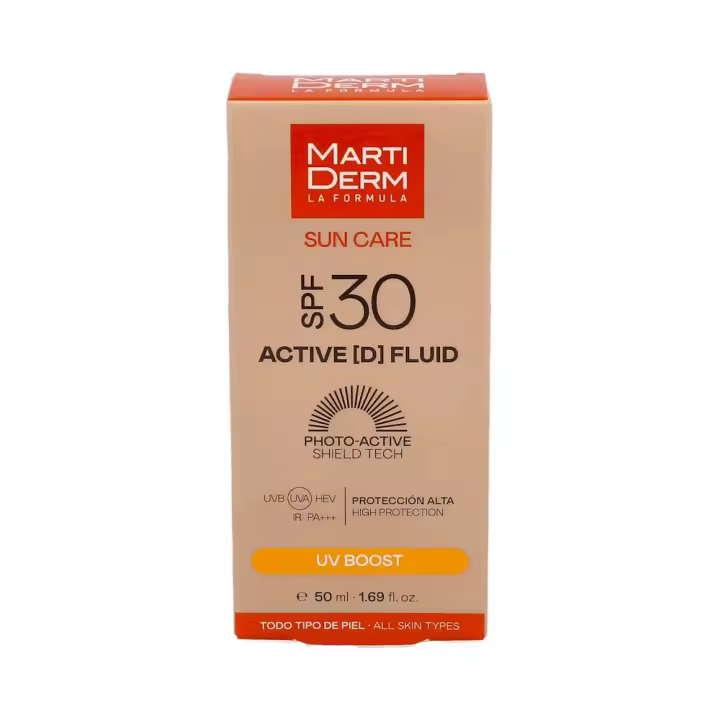 MARTIDERM SPF 30 ACTIVE (D) FLUID 1 ENVASE 50 ML PK - 1