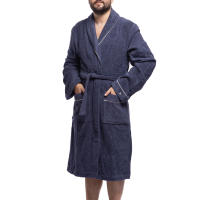 Scalpers Home Albornoz de casa con ribete y bordado - Para un hogar elegante y cómodo - details 18