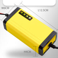 Cargador De Batería Para Coche Y Motocicleta LED Inteligente Protección Multiple Ajuste De Corriente Y Voltaje - details 5