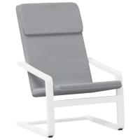 vidaXL Sillón de relax de tela gris claro - details 1