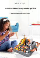 Juguete Educativo Interactivo Para Niños Coche De Ferrocarril Con Juego De Aventura En Espacio Y Rocket Modelado De Animales - details 7