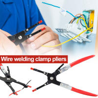 Aguja De Soldadura Para Vehículo Herramienta De Mantenimiento Profesional Pinzas De Apoyo Para Soldar Alambre Metálico Clip Insulado Para Reparación De Vehículos - details 0