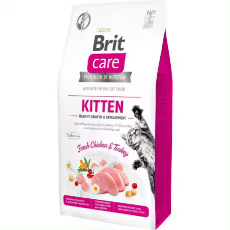 Brit Care Cat Grain Free Kitten Healthy Growth Development Brit Care - 1