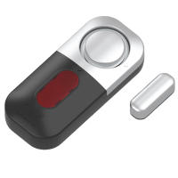 Alarma De Seguridad Para Puertas Y Ventanas Inalámbrica Anti-Robo Entrada De Casa Sensor Magnético Alarme Doméstico Negro - details 3