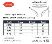 6 Braga Mujer High Belt/Baja Belt/Midi en Algodón Bielástico LIABEL - details 1