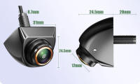 Cámara De Visión Trasera Para Coche 1080P AHD Lente De Ojo De Búho Golden Visión Nocturna Completa Impermeable Cámara De Apoyo Para Vehículo - details 3