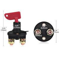 Interruptor Principal De Batería Para Coche 12V/24V Desconecta Isolador De Circuito Relé De Control De Alimentación Vehicular - details 2