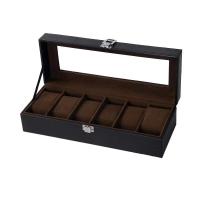 Caja De Relojes Organizador De 20 Slots En Cuero PU Para Hombres Caja De Exhibición De Relojes Regalo Con 61012 20 Espacios - details 16