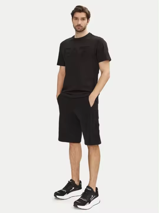 Camiseta Manga Corta Men Armani 149 V25 Negro Amccmv2549Bd - 1