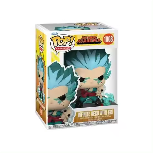 Funko My Hero Academia Infinite Deku Con Eri Nº1008 - 1