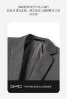 Chaleco De Negocios Para Hombre Estilo Coreano Británico Moda Elegante Slim Color Sólido Trabajo Boda Tallas S-6XL - details 5