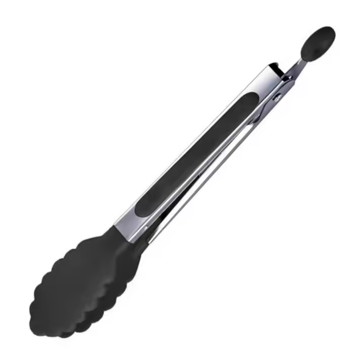Pinzas de cocina de silicona con mango de acero inoxidable- PAMEX - 1