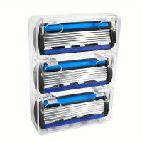 Cuchilla De Seguridad Manual 6 Capas 1 Pieza Acero Inoxidable Lavable Para Viajes Y Uso Doméstico Razor Streamline - details 5