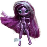 Muñeca De Peluche UnhaVerse Para Niñas Con Pelo Largo De 20cm Vestido Con Ropa Estilo Multicolor Regalo De Cumpleaños - details 4