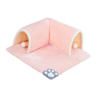 Túnel Para Gatos Plegable Juguete Interactivo Con Bola De Juego Divertido Para Entretenimiento En Casa Tentón Para Gatos Jovenes Y Adultos - details 6