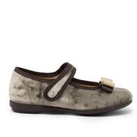 VULLADI 6422-366 Zapatos vestir niña 33387 24I MERCEDES VELCRO TERCIOPELO TAUPE - details 3