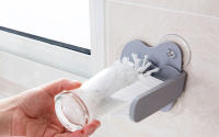 Set De 3 Cabezas De Cepillo Para Limpieza De Botellas De Agua Con Base De Absorción Para Cristales Y Cervezas Material De Nylon Eco-amigable - details 15