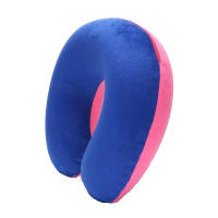 Almohada De Viaje En Forma De U Soporte Cervical Inflable Portátil De Peluche Corto Esencial Para Descansar En La Oficina Y Dormir - details 8