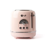 "Tostadora Retro LP de 2 Ranuras con Control de Tostado Ajustable - Diseño Vintage y Moderno para tu Cocina" - details 7
