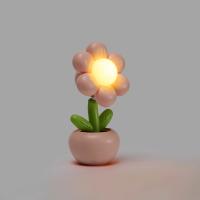 Lámpara De Noche LED Mini Con Diseño Floral Para Decoración De Hogar Y Dormitorio Lámpara De Escritorio Creativa Para Niños Regalo Iluminación De Mesa Con Luz Suave Y Efecto Decorativo - details 0