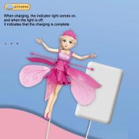 Muñeca Voladora Divertida Y Mágica Mini Dron De Princesa Fairy Control Remoto Con Rotación Y Baile Por Gestos Juguetes Luminosos Para Adolescentes - details 9
