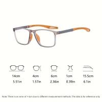 Gafas De Lectura TR Deportivas Unisex Ligera Y Antideslizante Diseño Rectangular Adecuadas Para Hombres Y Mujeres Polarizadas Para Interior - details 6