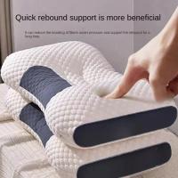 Almohada Ortopédica Para Dormir Con Masaje SPA Almohada De Fibra De Soja Que Protege La Columna Cervical Y Ayuda a Dormir Poliéster 100% Tamaño Rectangular - details 2