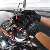 Guantes De Motocicleta De Cuero De Cabra Para Hombres Y Mujeres Guantes De Motocicleta Táctiles Para Deportes Acuáticos Y Ciclismo - details 4